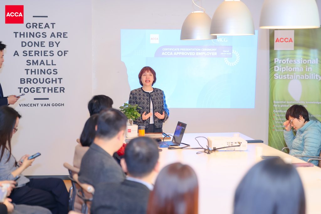 Bà Ngô Minh Anh - Giám đốc MCG Group